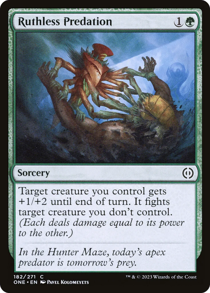 Ruthless Predation · Phyrexia: All Will Be One