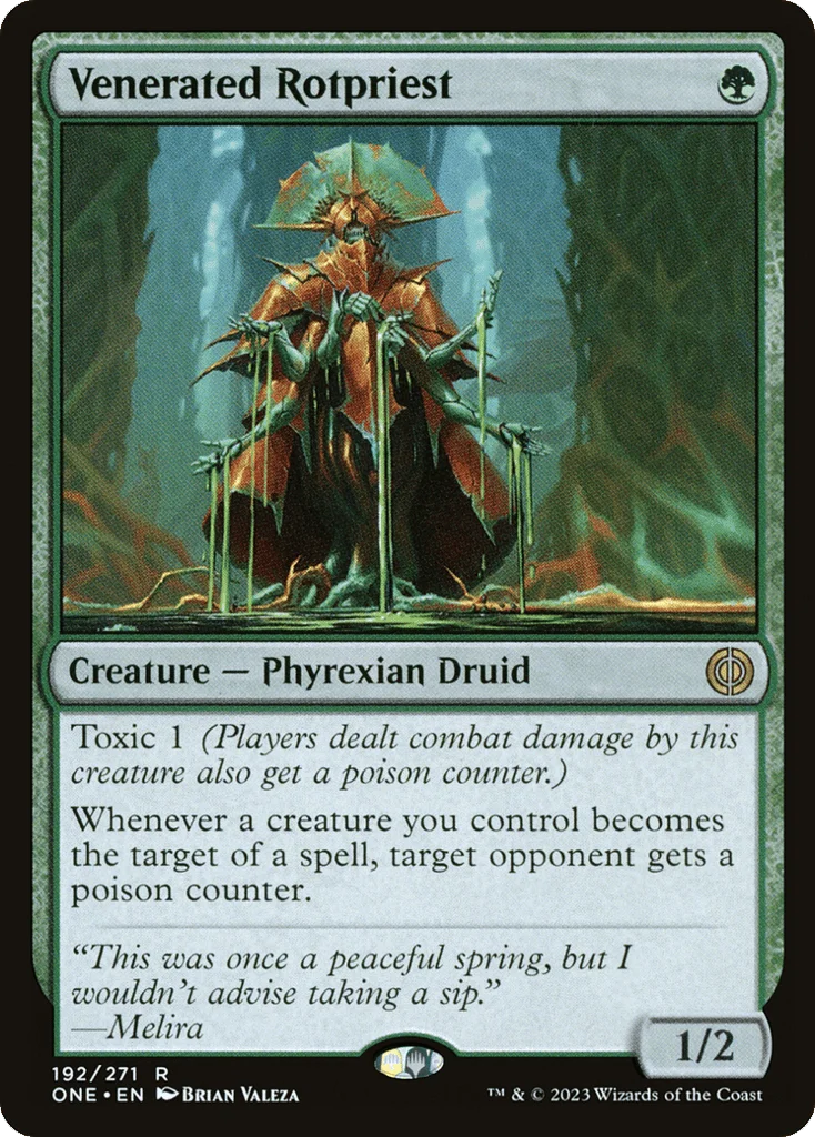 Venerated Rotpriest · Phyrexia: All Will Be One