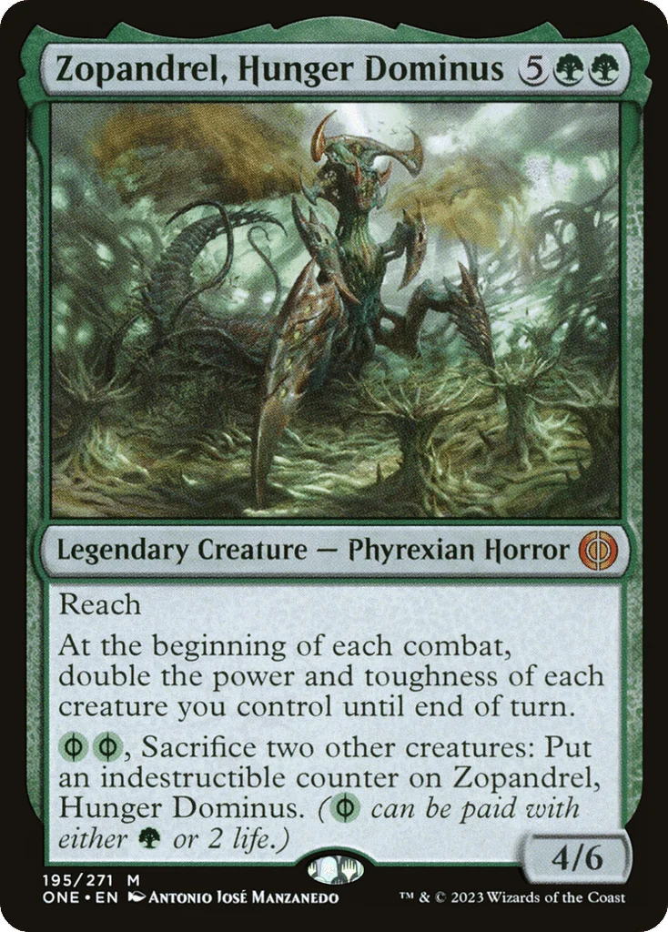 Zopandrel, Hunger Dominus · Phyrexia: All Will Be One