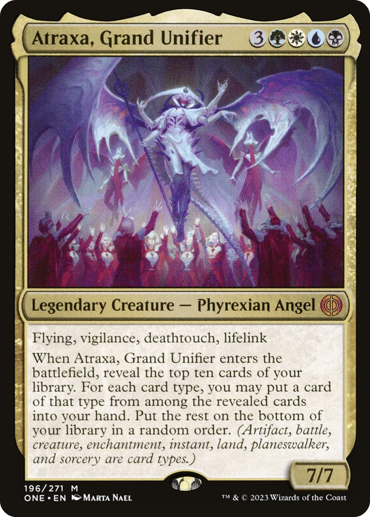 Atraxa, Grand Unifier · Phyrexia: All Will Be One