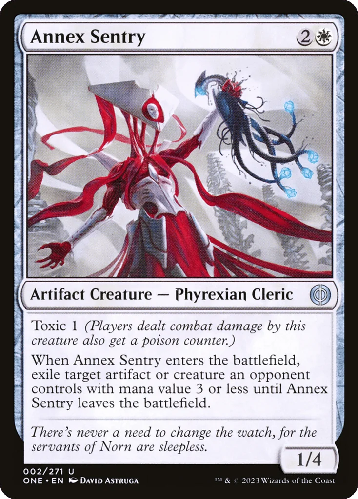 Annex Sentry · Phyrexia: All Will Be One