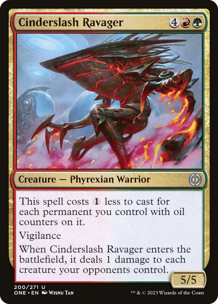 Cinderslash Ravager · Phyrexia: All Will Be One
