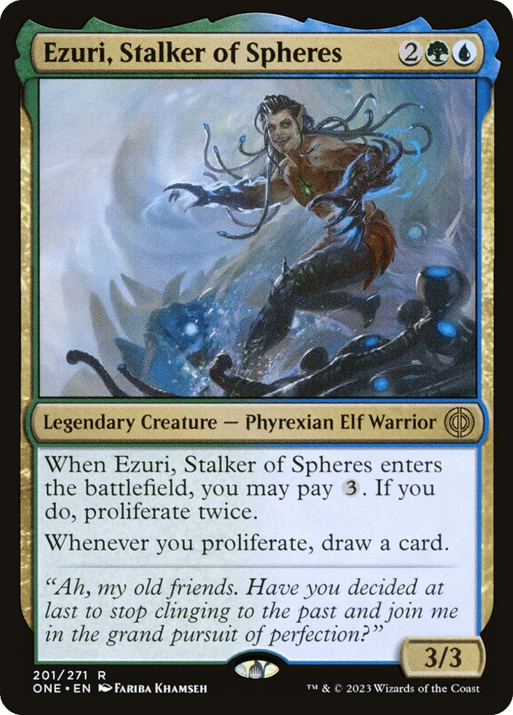 Ezuri, Stalker of Spheres · Phyrexia: All Will Be One