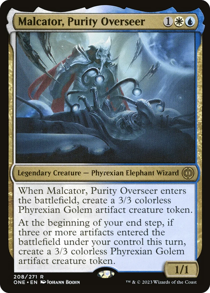 Malcator, Purity Overseer · Phyrexia: All Will Be One