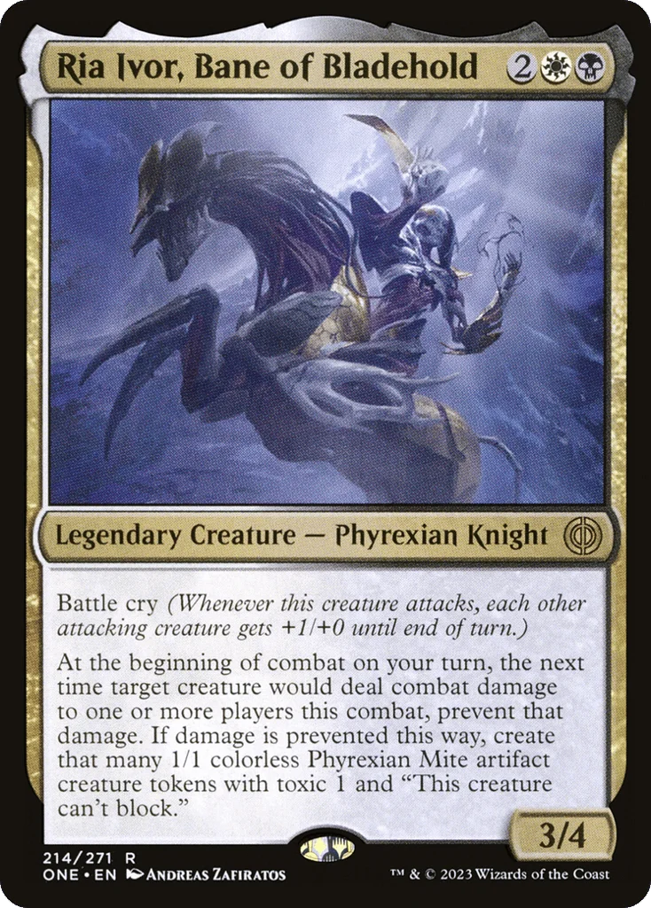 Ria Ivor, Bane of Bladehold · Phyrexia: All Will Be One