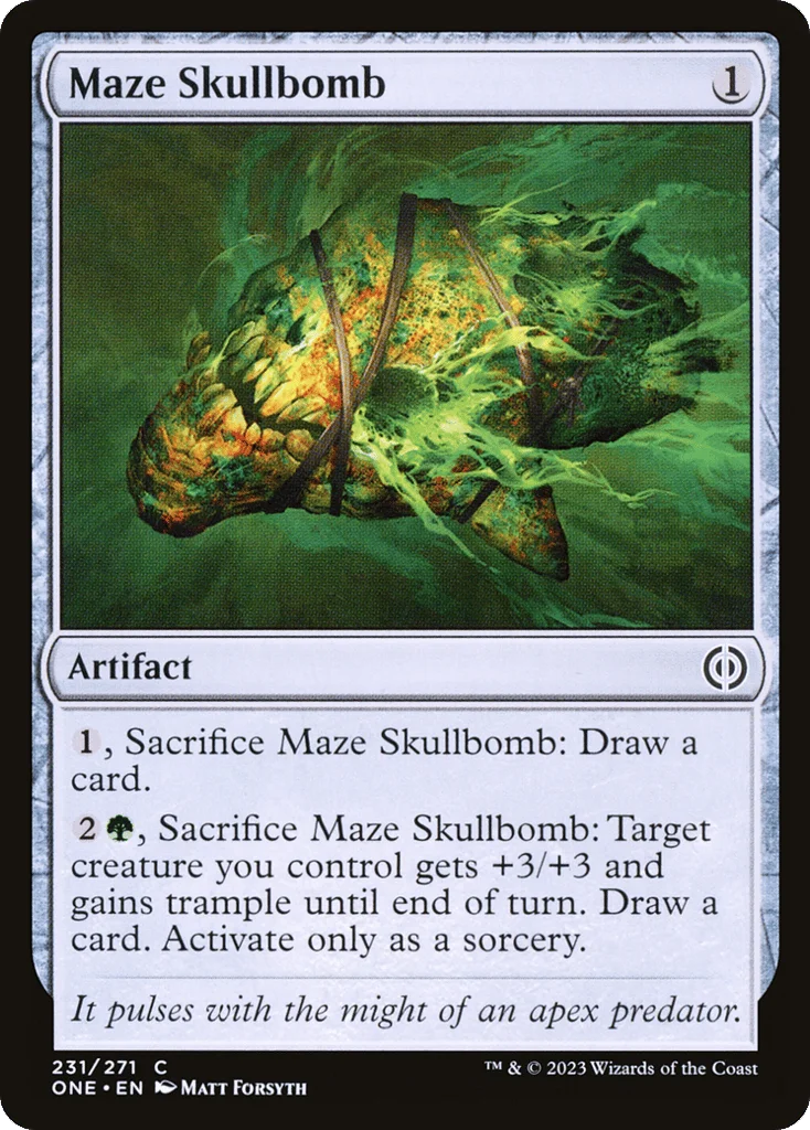 Maze Skullbomb · Phyrexia: All Will Be One