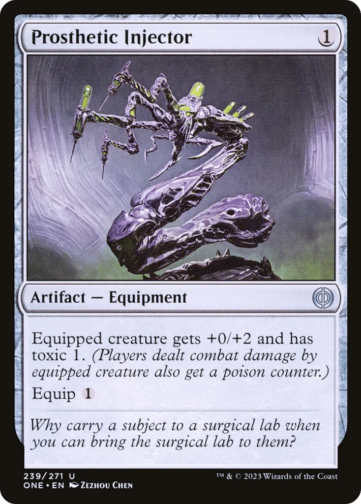 Prosthetic Injector · Phyrexia: All Will Be One