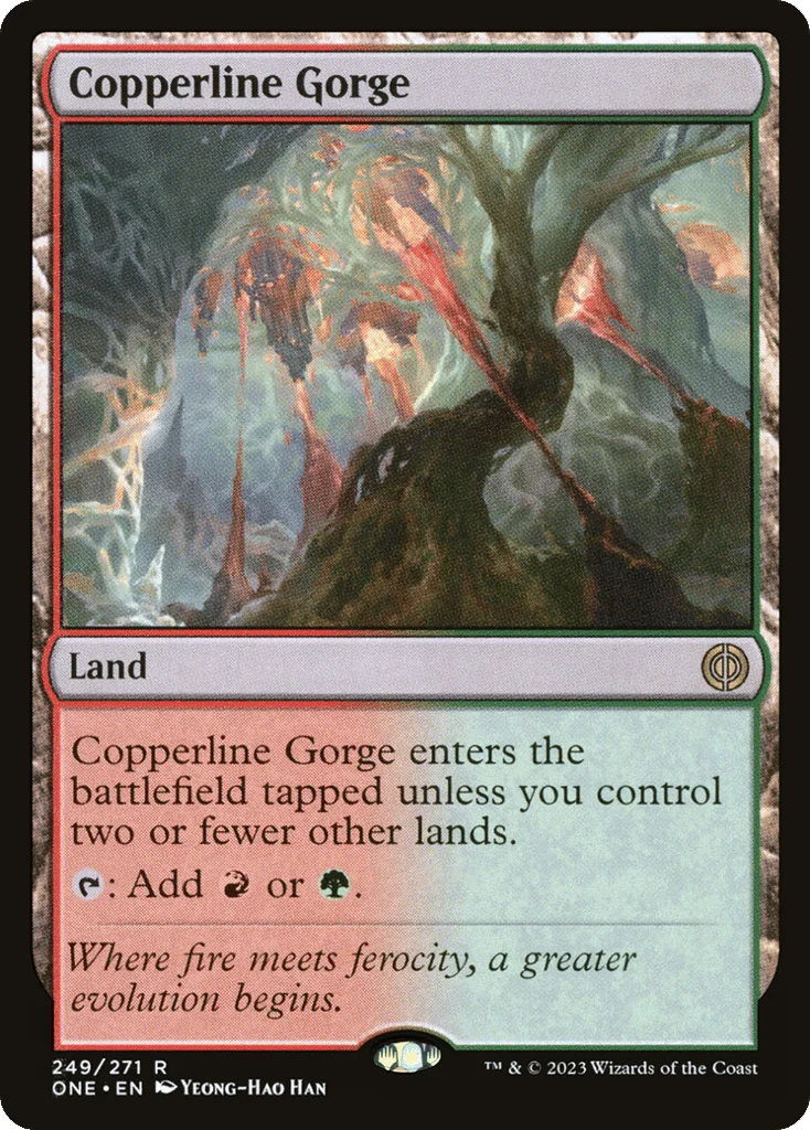Copperline Gorge · Phyrexia: All Will Be One