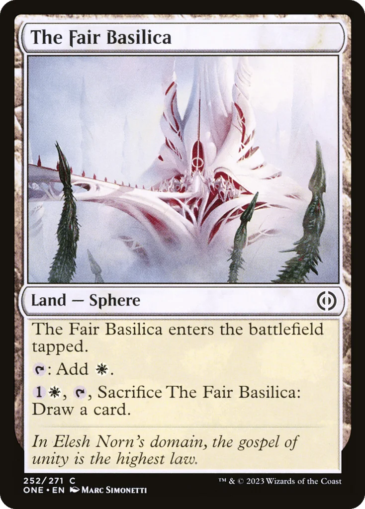 The Fair Basilica · Phyrexia: All Will Be One