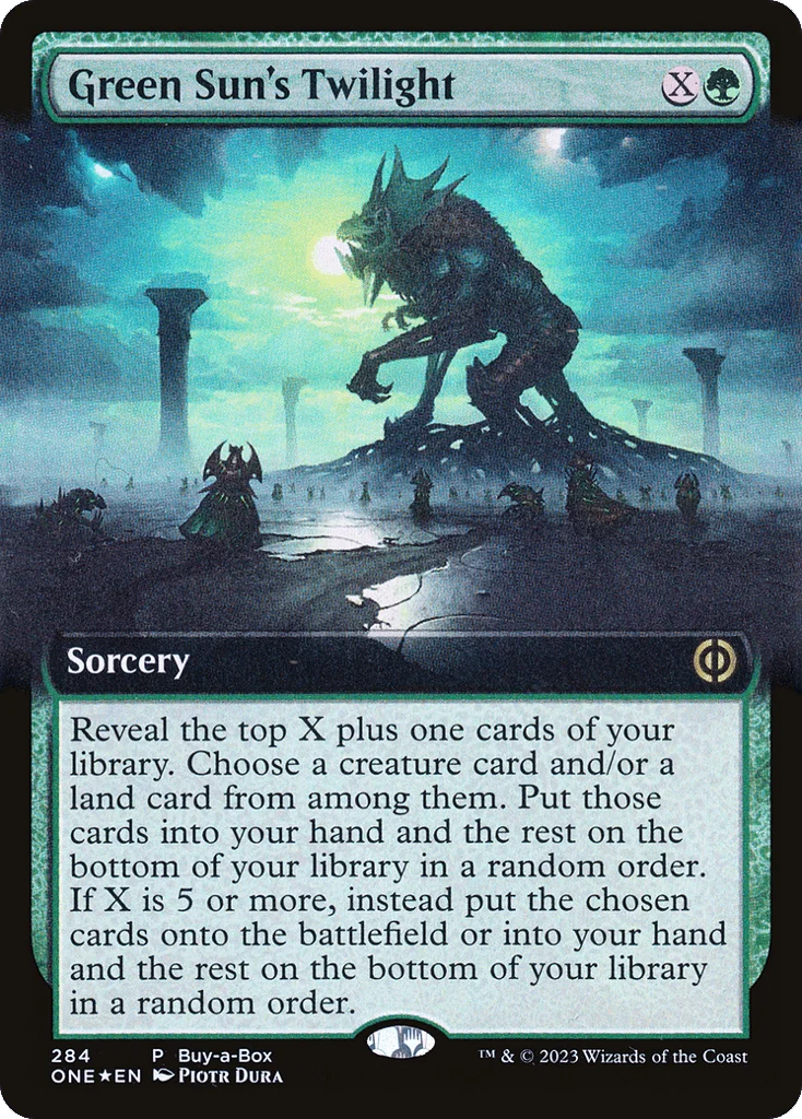 Green Sun's Twilight · Phyrexia: All Will Be One