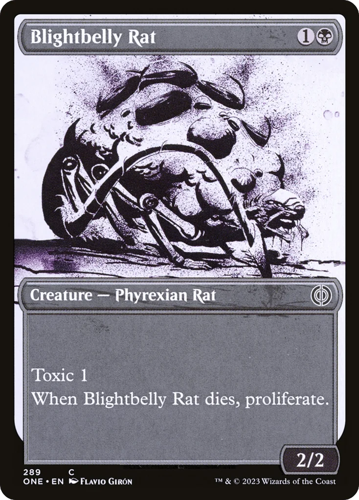 Blightbelly Rat · Phyrexia: All Will Be One
