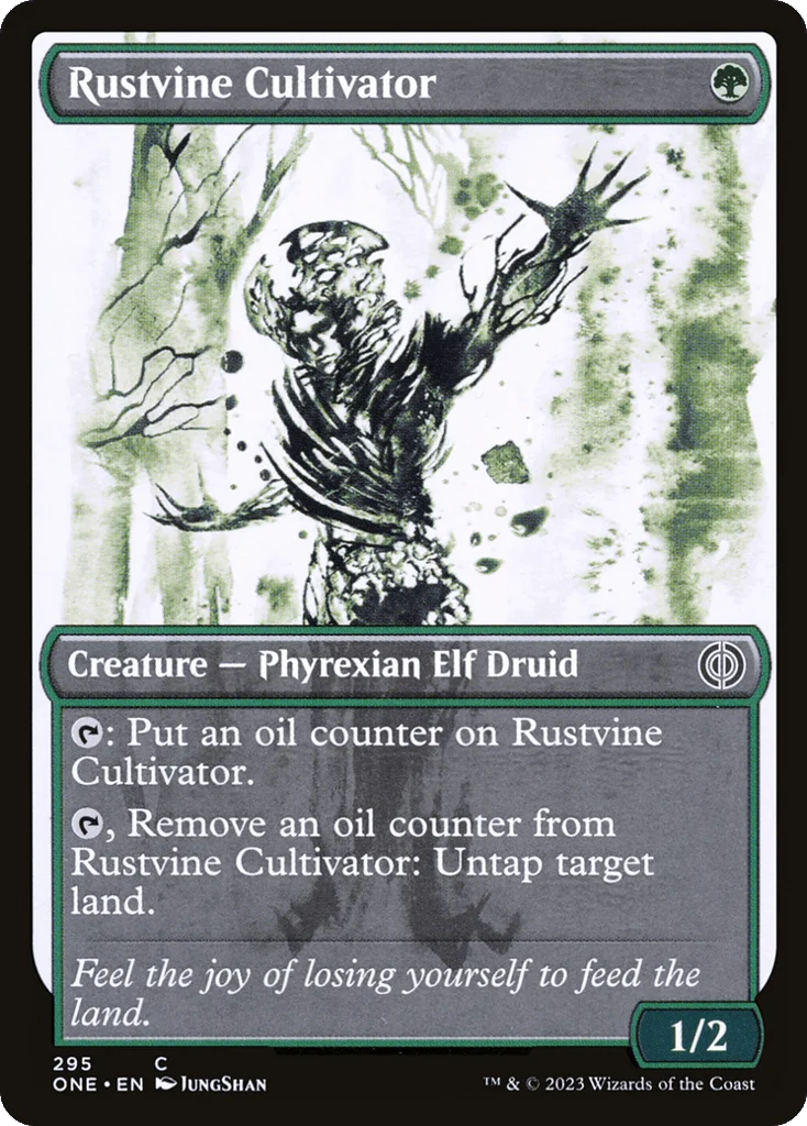 Rustvine Cultivator · Phyrexia: All Will Be One