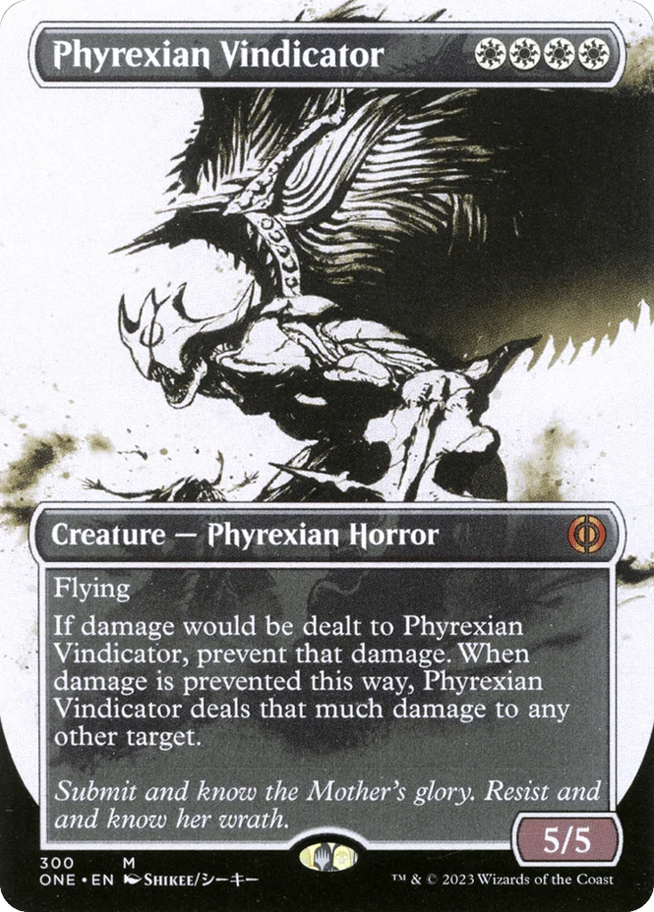 Phyrexian Vindicator · Phyrexia: All Will Be One