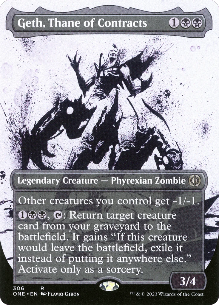 Geth, Thane of Contracts · Phyrexia: All Will Be One