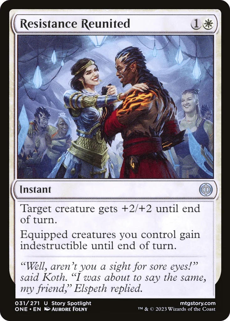 Resistance Reunited · Phyrexia: All Will Be One