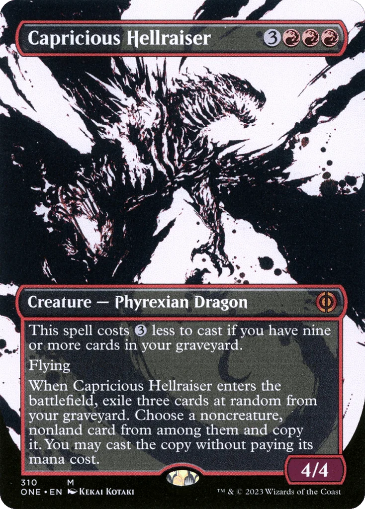 Capricious Hellraiser · Phyrexia: All Will Be One