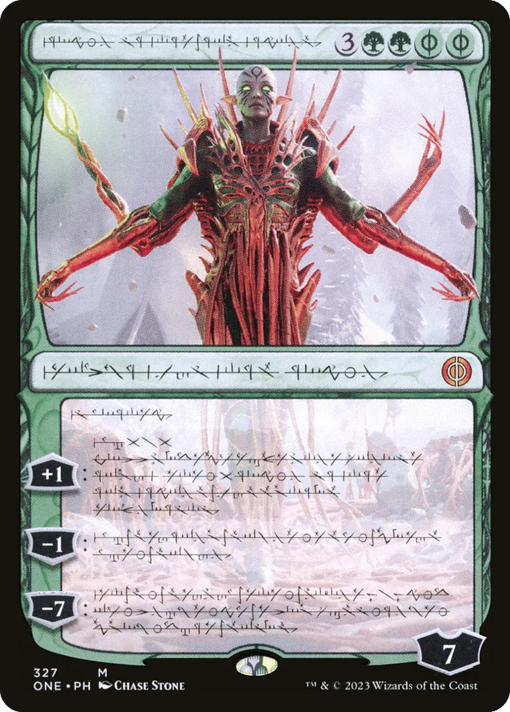 Nissa, Ascended Animist · Phyrexia: All Will Be One