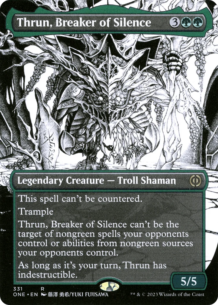 Thrun, Breaker of Silence · Phyrexia: All Will Be One