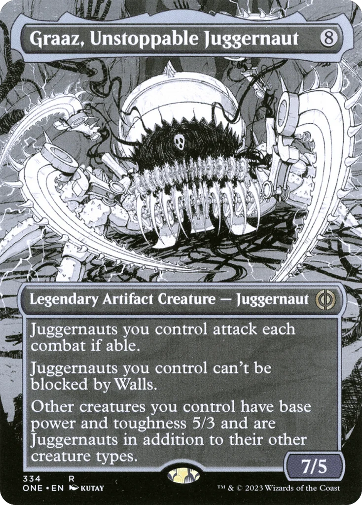 Graaz, Unstoppable Juggernaut · Phyrexia: All Will Be One