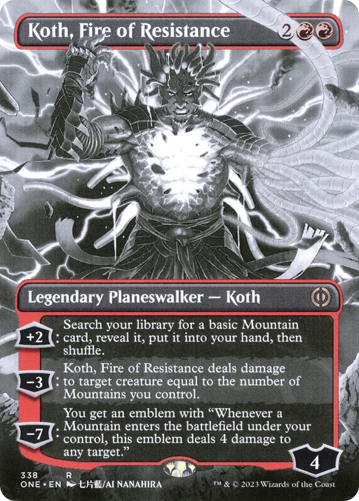 Koth, Fire of Resistance · Phyrexia: All Will Be One