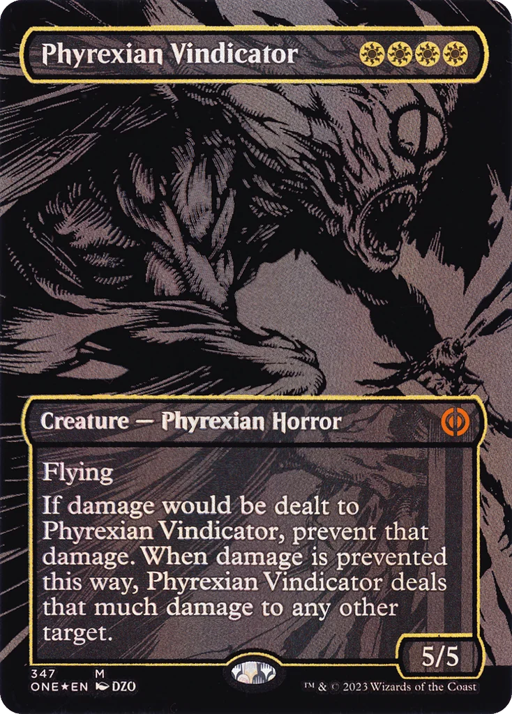 Phyrexian Vindicator · Phyrexia: All Will Be One