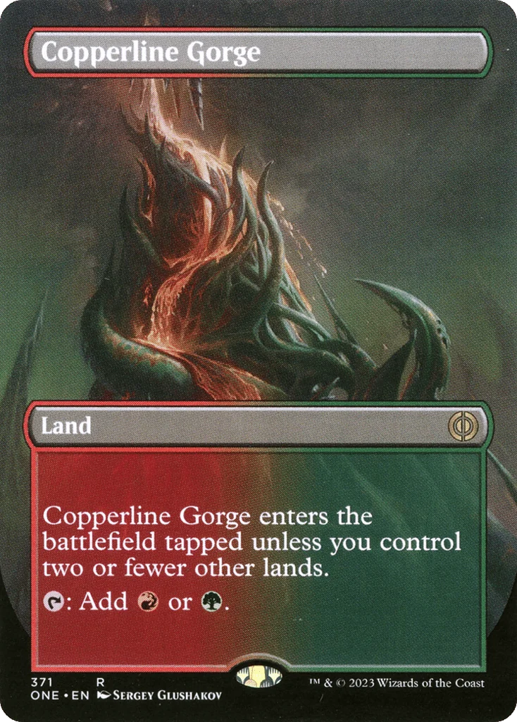 Copperline Gorge · Phyrexia: All Will Be One