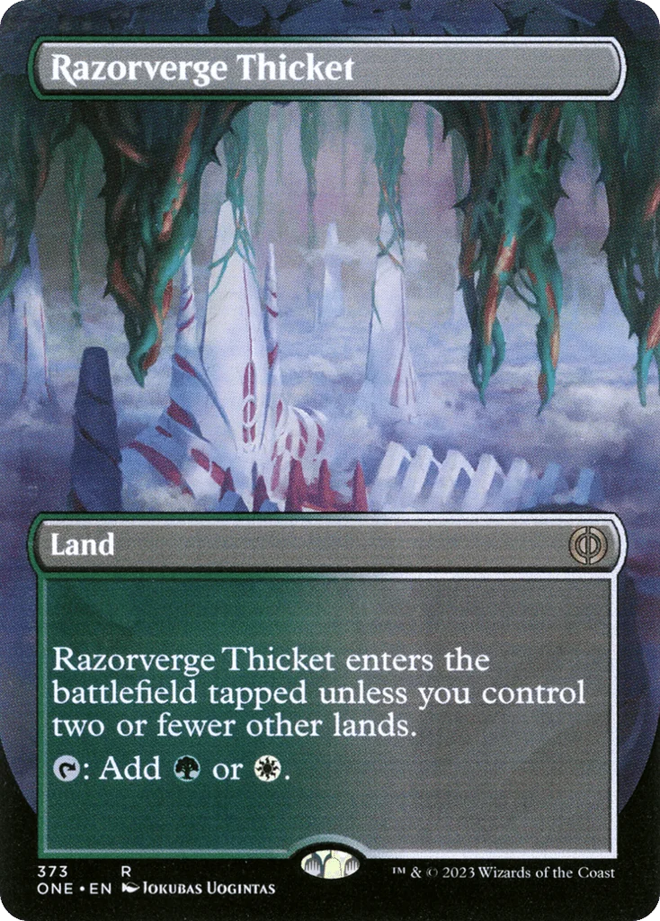 Razorverge Thicket · Phyrexia: All Will Be One