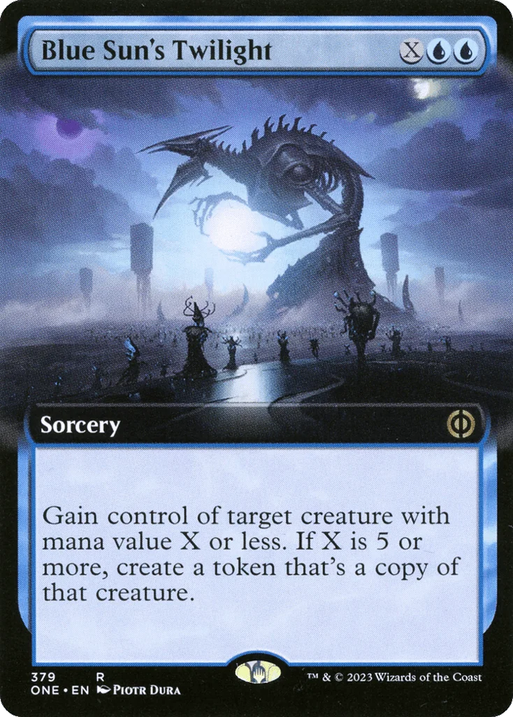 Blue Sun's Twilight · Phyrexia: All Will Be One