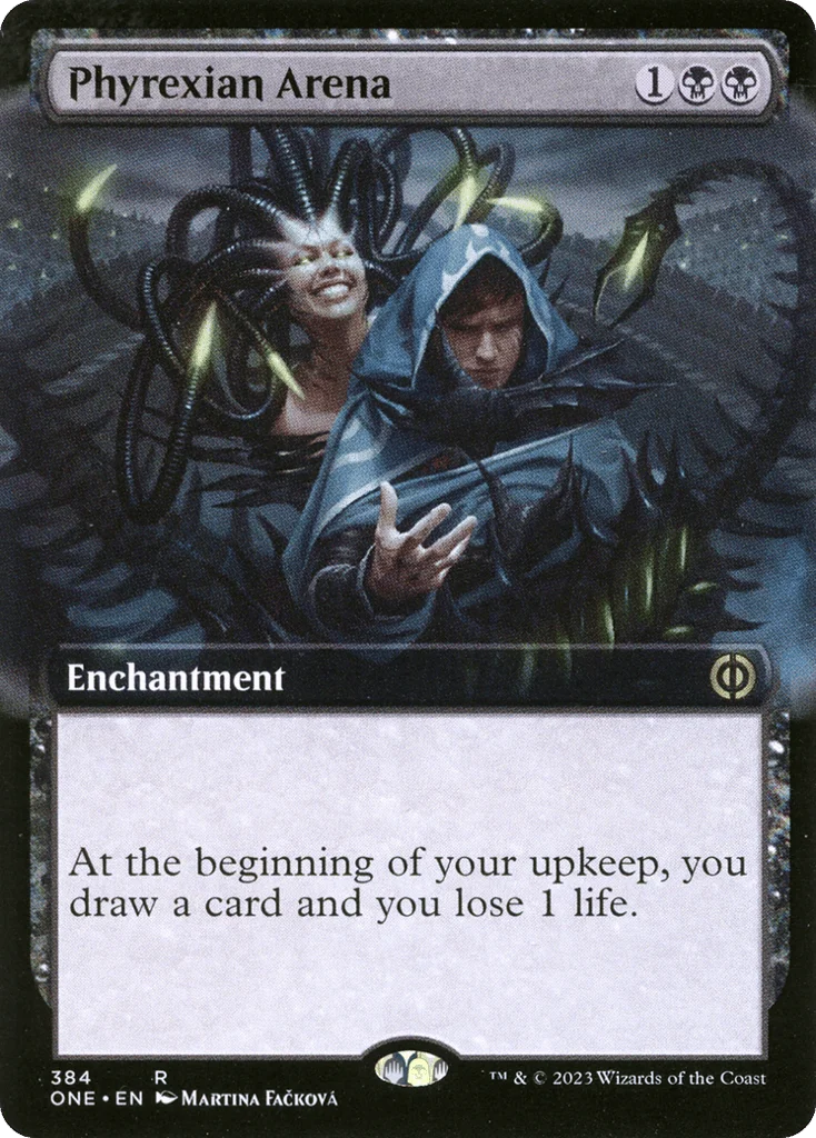 Phyrexian Arena · Phyrexia: All Will Be One