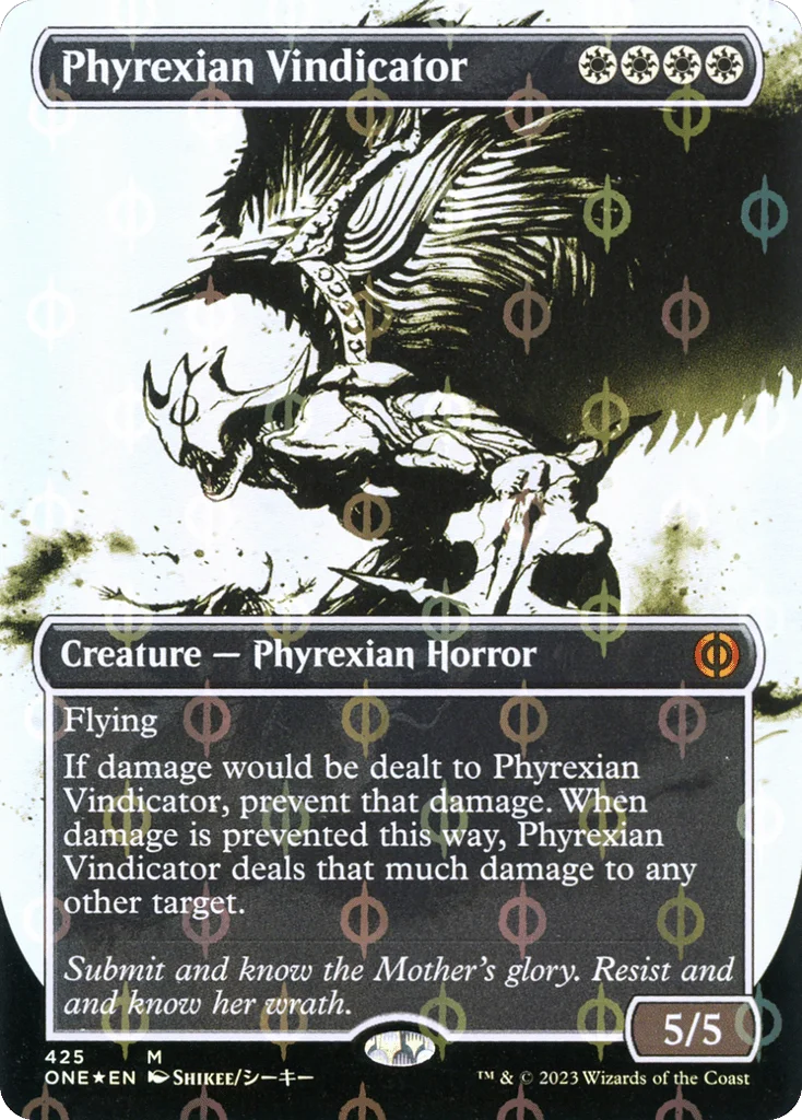 Phyrexian Vindicator · Phyrexia: All Will Be One