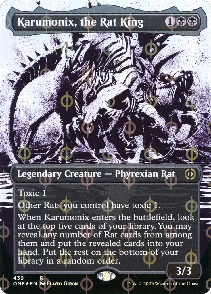 Karumonix, the Rat King · Phyrexia: All Will Be One