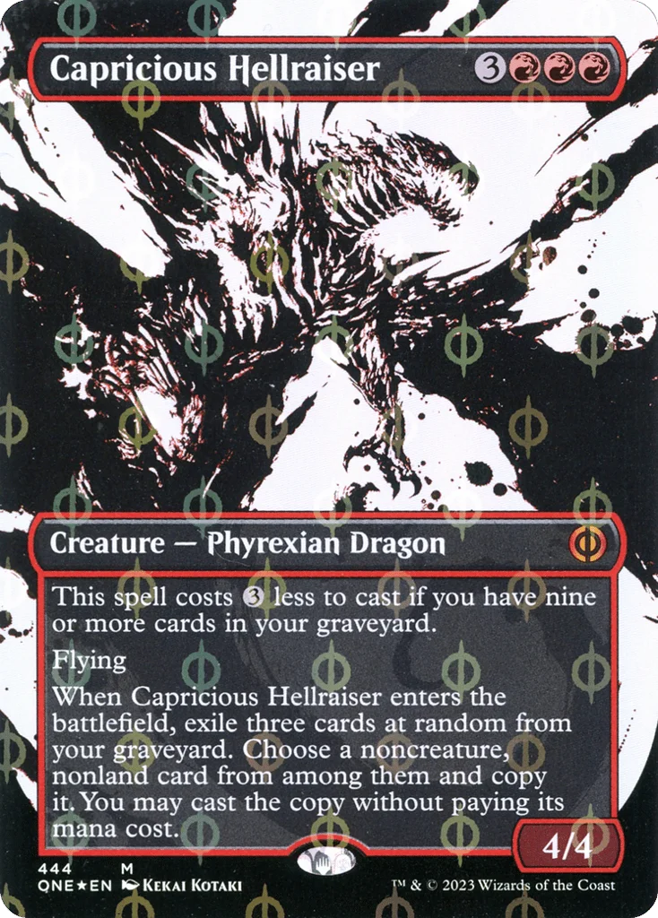Capricious Hellraiser · Phyrexia: All Will Be One