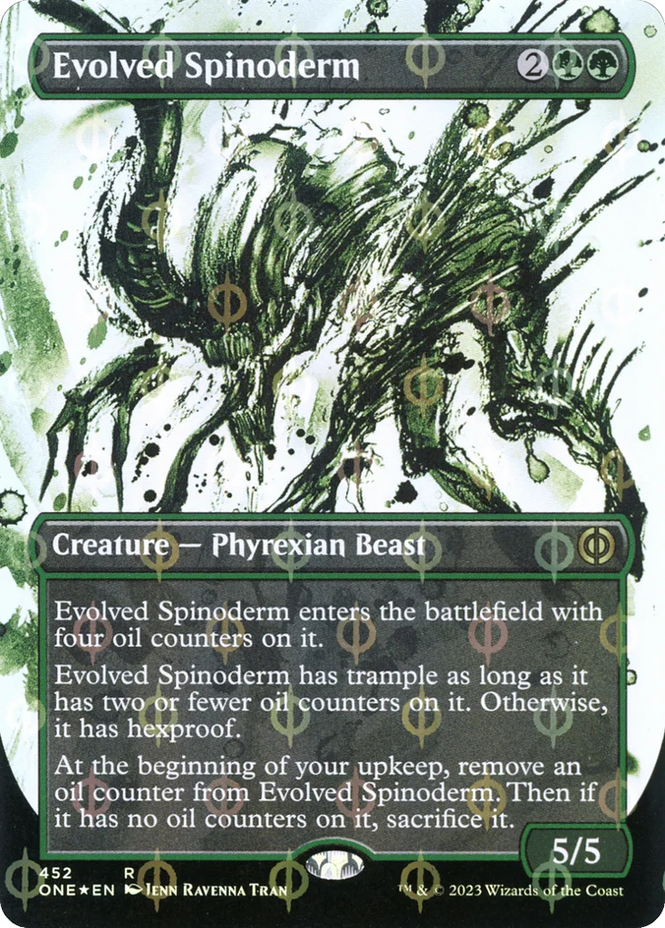 Evolved Spinoderm · Phyrexia: All Will Be One