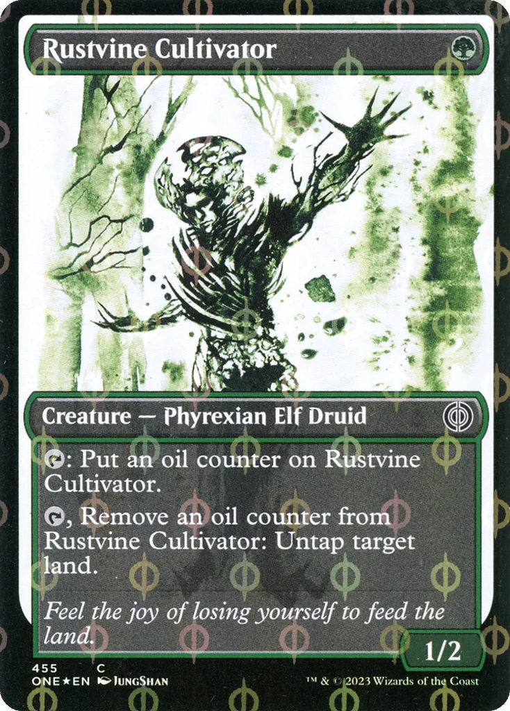 Rustvine Cultivator · Phyrexia: All Will Be One