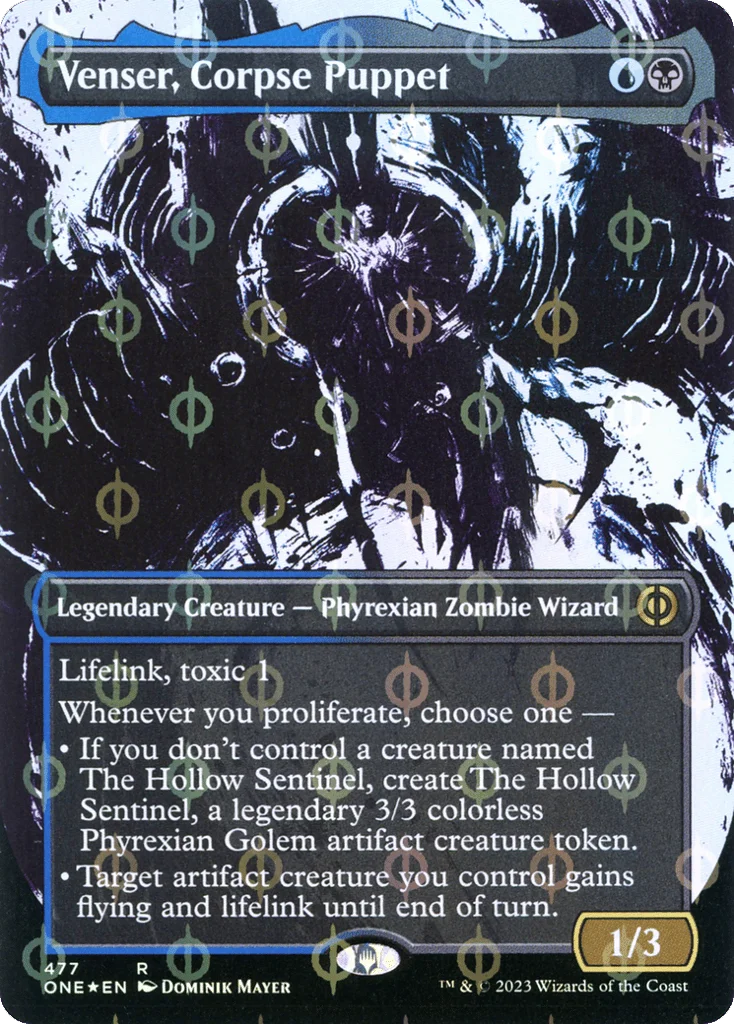 Venser, Corpse Puppet · Phyrexia: All Will Be One