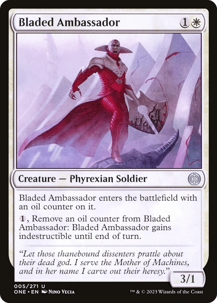 Bladed Ambassador · Phyrexia: All Will Be One