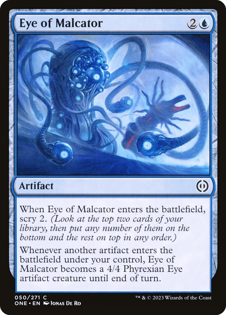 Eye of Malcator · Phyrexia: All Will Be One