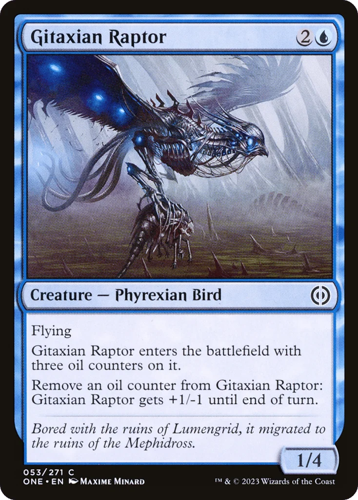 Gitaxian Raptor · Phyrexia: All Will Be One