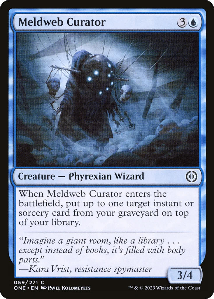 Meldweb Curator · Phyrexia: All Will Be One
