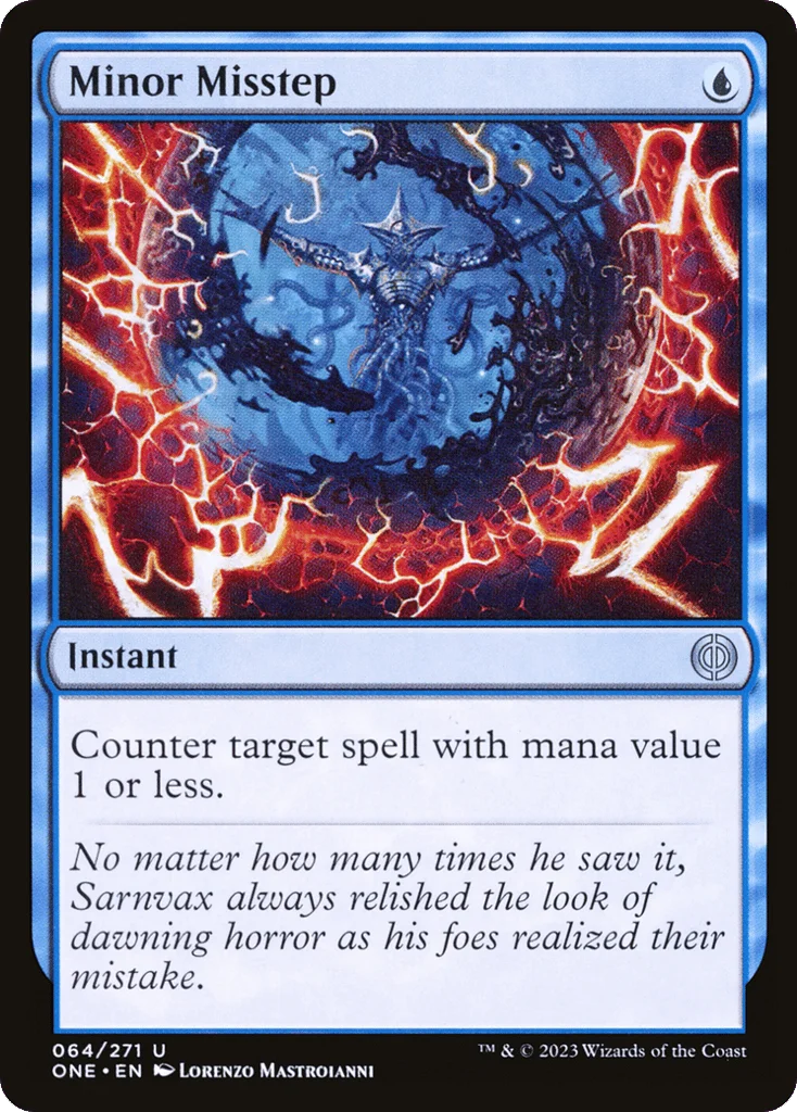 Minor Misstep · Phyrexia: All Will Be One