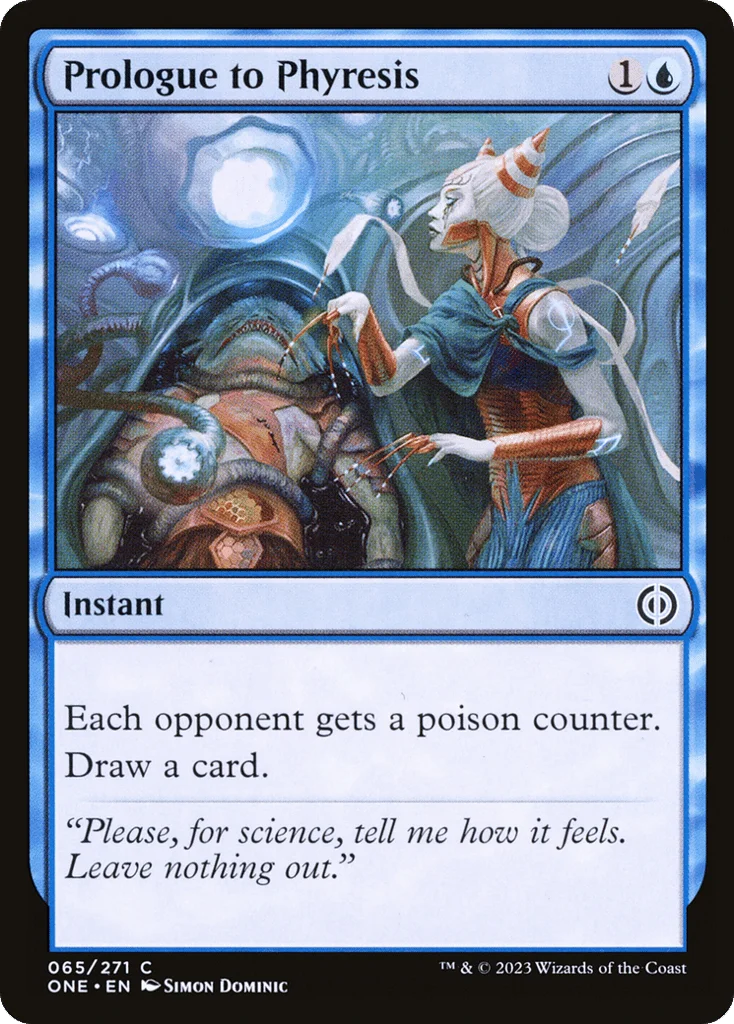 Prologue to Phyresis · Phyrexia: All Will Be One