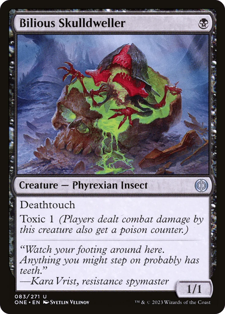 Bilious Skulldweller · Phyrexia: All Will Be One