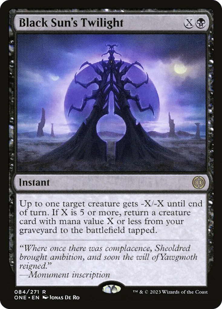 Black Sun's Twilight · Phyrexia: All Will Be One