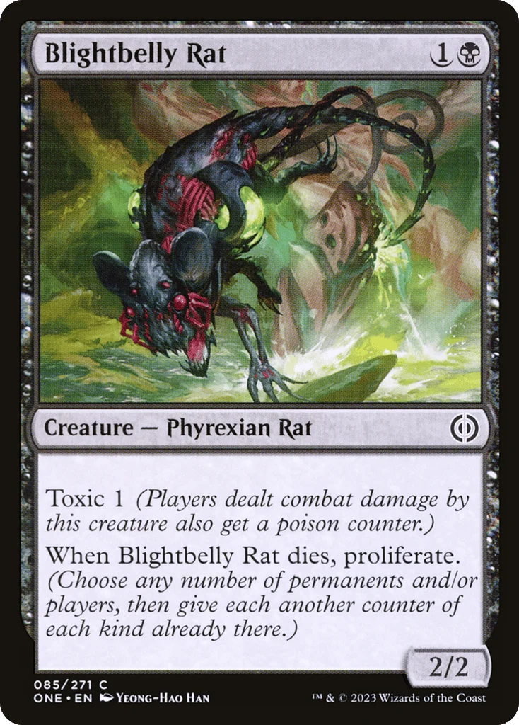 Blightbelly Rat · Phyrexia: All Will Be One