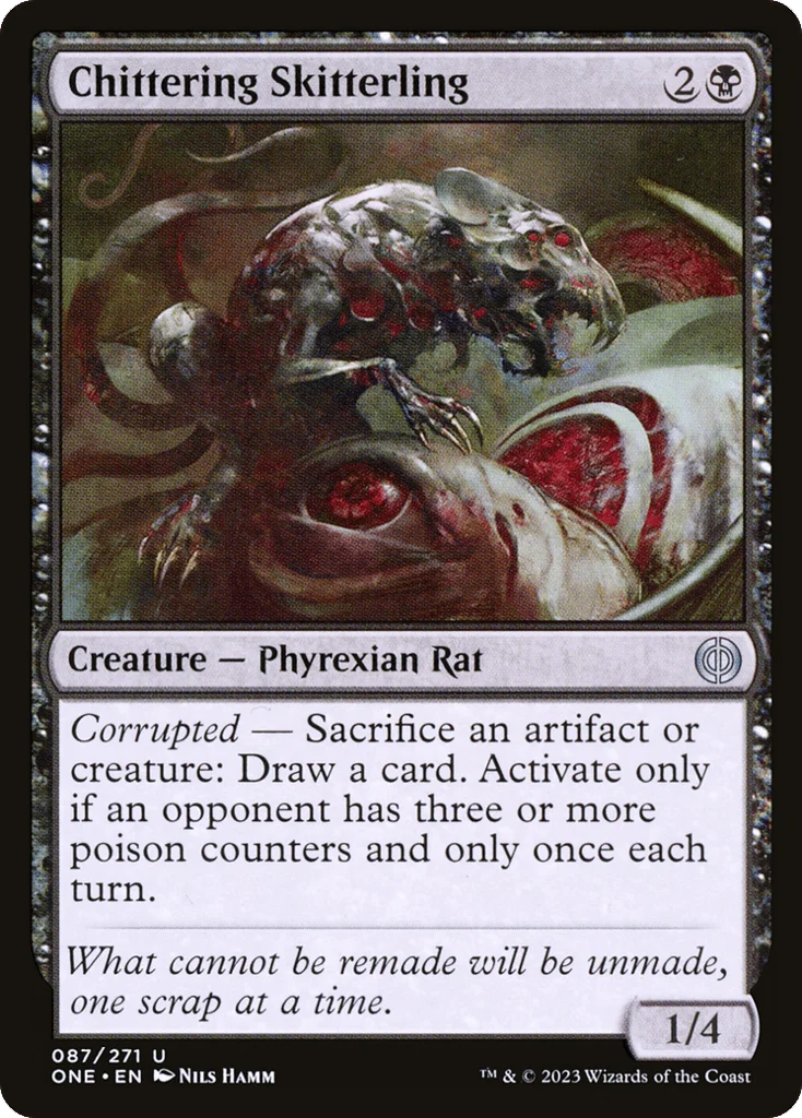 Chittering Skitterling · Phyrexia: All Will Be One