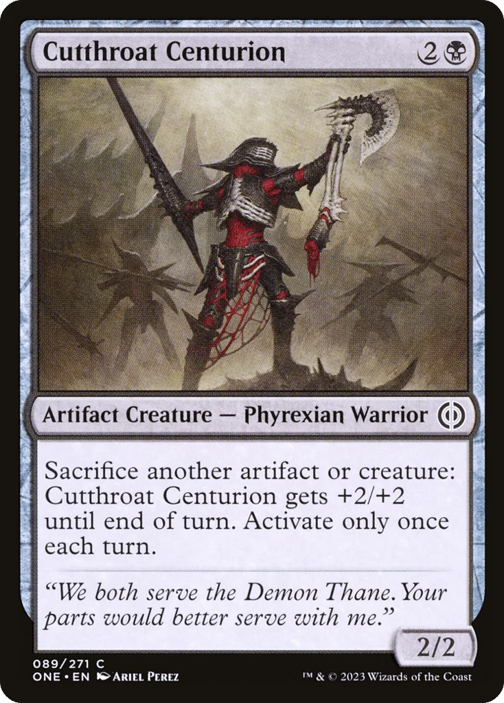 Cutthroat Centurion · Phyrexia: All Will Be One