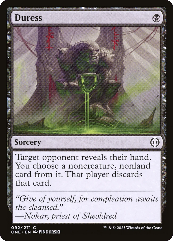 Duress · Phyrexia: All Will Be One