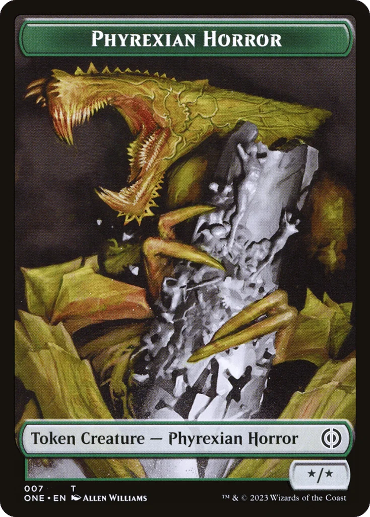 Phyrexian Horror · Phyrexia: All Will Be One