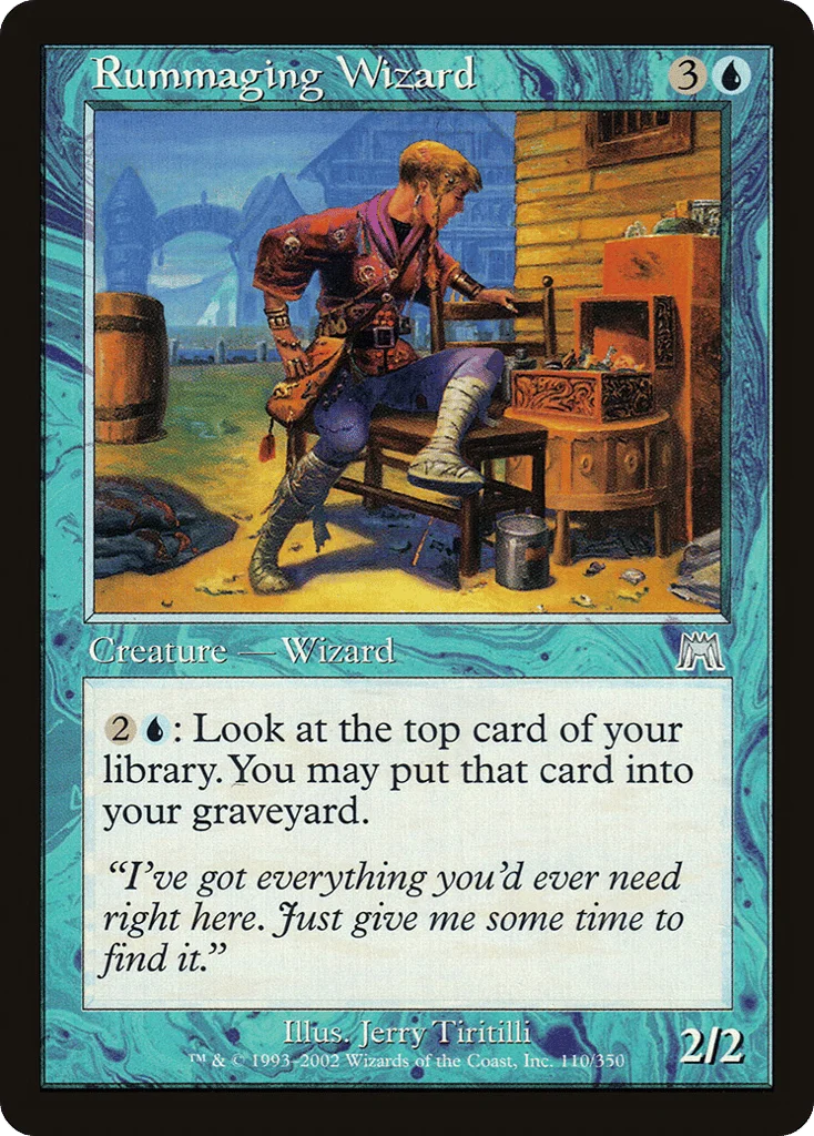 Rummaging Wizard · Onslaught