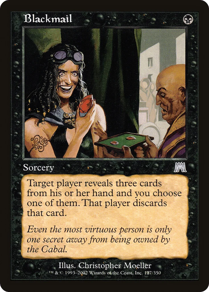 Blackmail · Onslaught